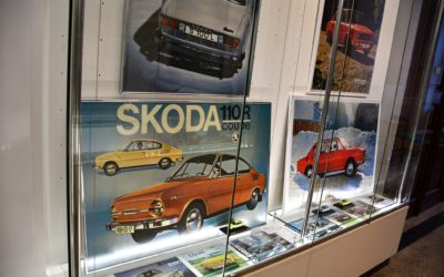 Výstava v Jihočeském muzeu – z historie českých aut Škoda.
